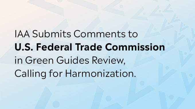Iaa Iaa Submits Comments To U S Federal Trade Commission In Green Iaa Iaa Submits Comments To U S Federal Trade Commission In Green