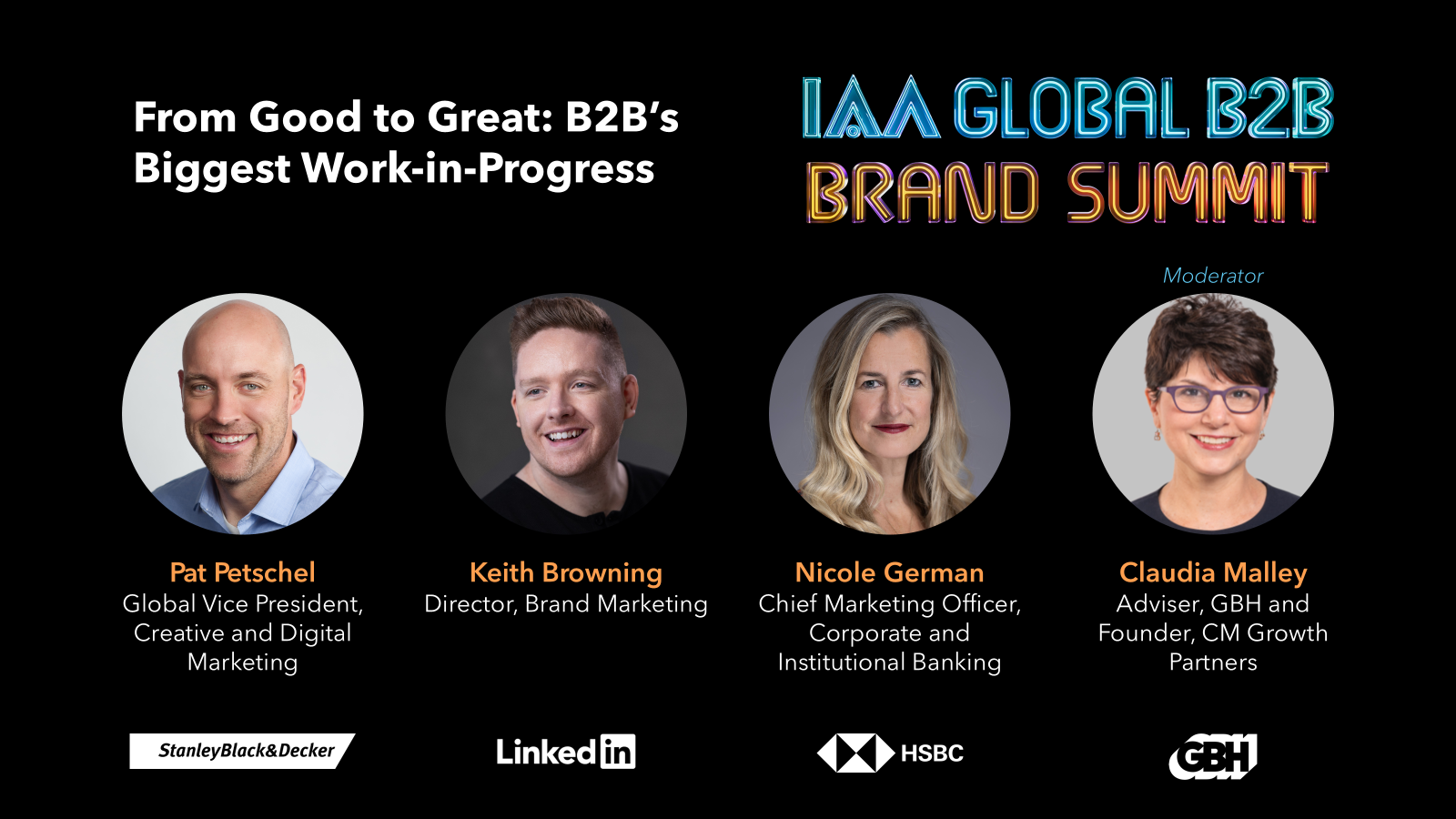 FROM GOOD TO GREAT - B2BS BIGGEST WORK IN PROGRESS